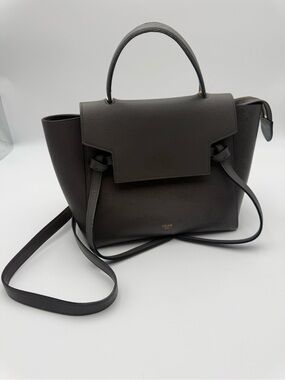 Celine Mini Belt Bag in Gray
